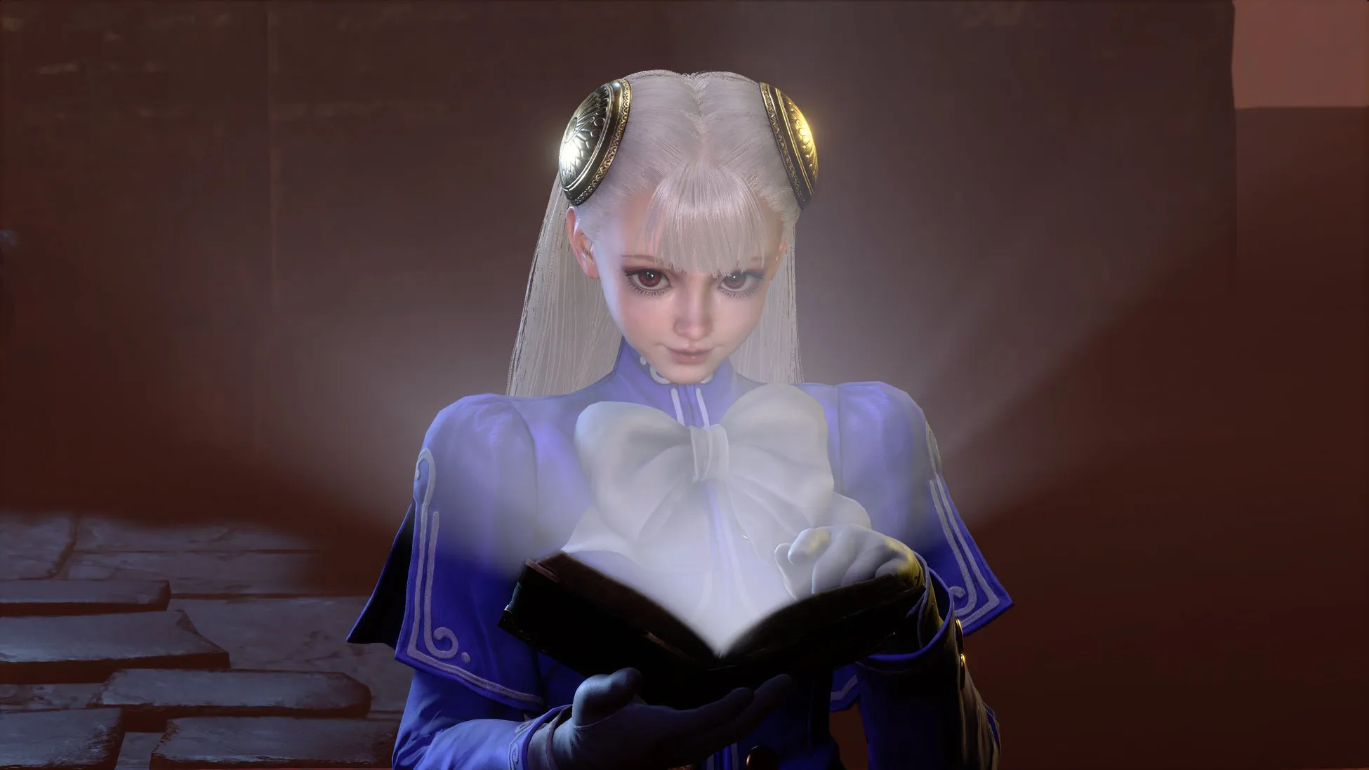 イングリッドのOutfit 2 紫セーラー服の姿