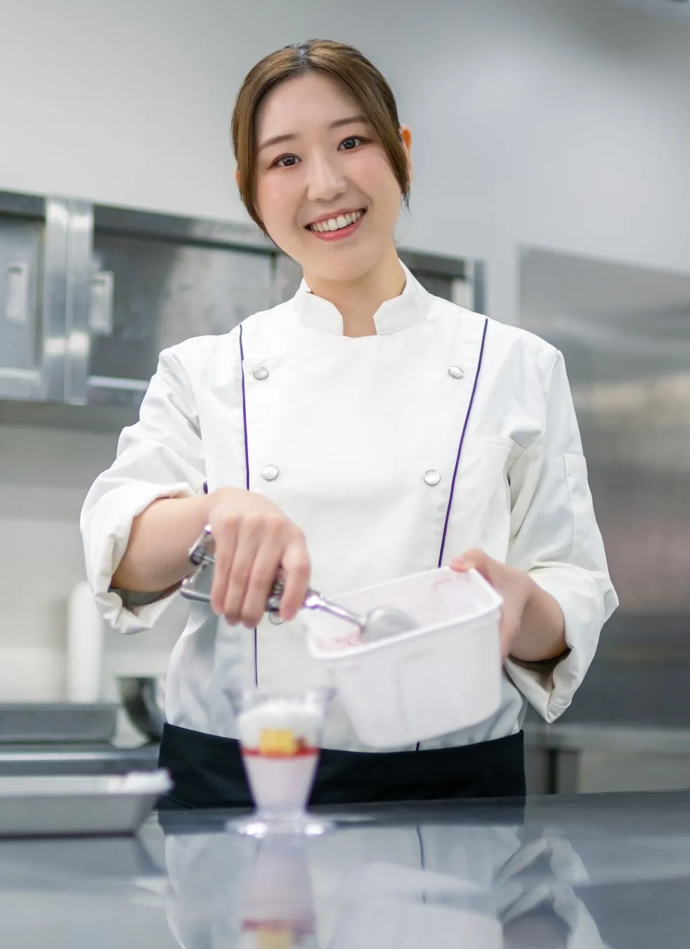 パティシエ 内平愛理の写真