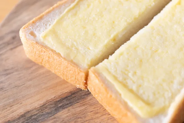 じゃりじゃりシュガーマーガリントーストのクローズアップ