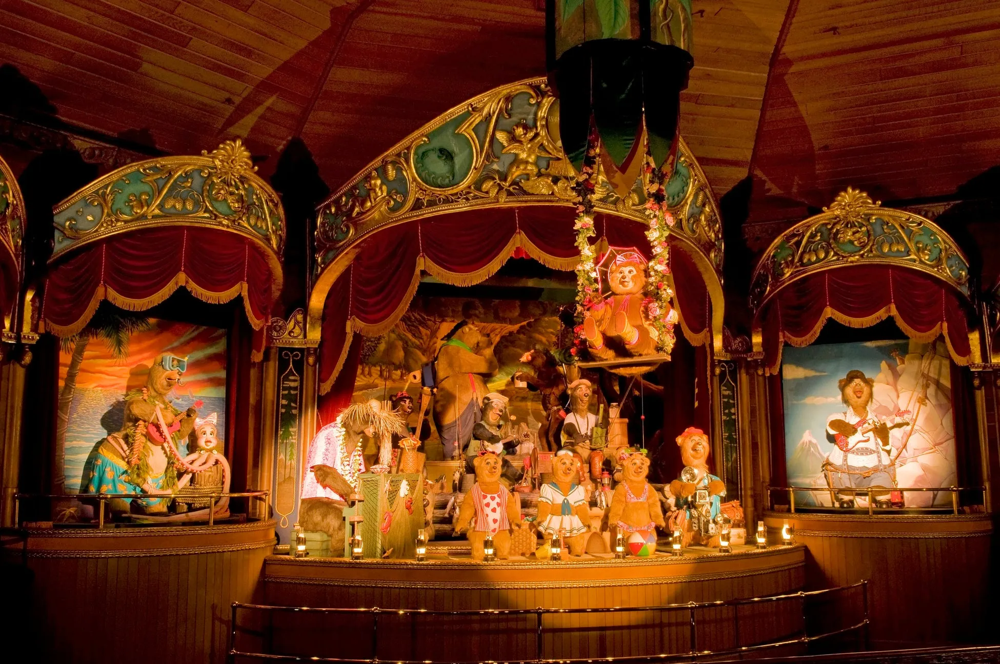 カントリーベア・シアターのショーシーン