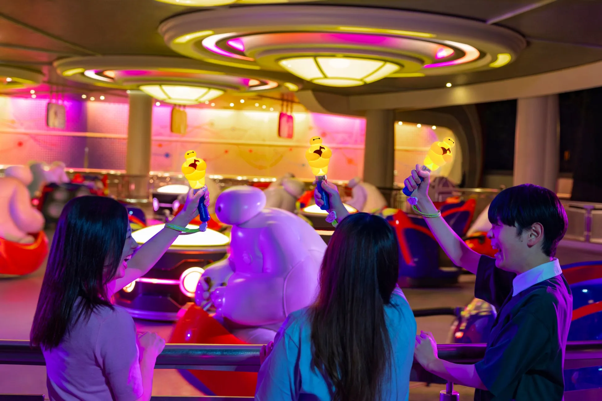 東京ディズニーリゾートの夜のアトラクション