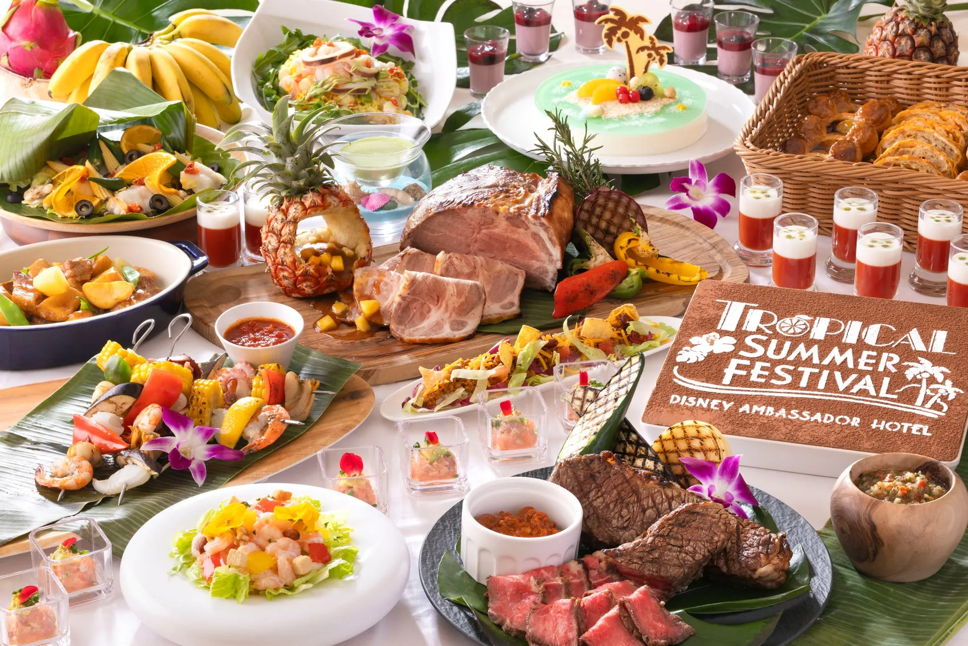 ディズニーリゾートのトロピカルサマーフェスティバルビュッフェ