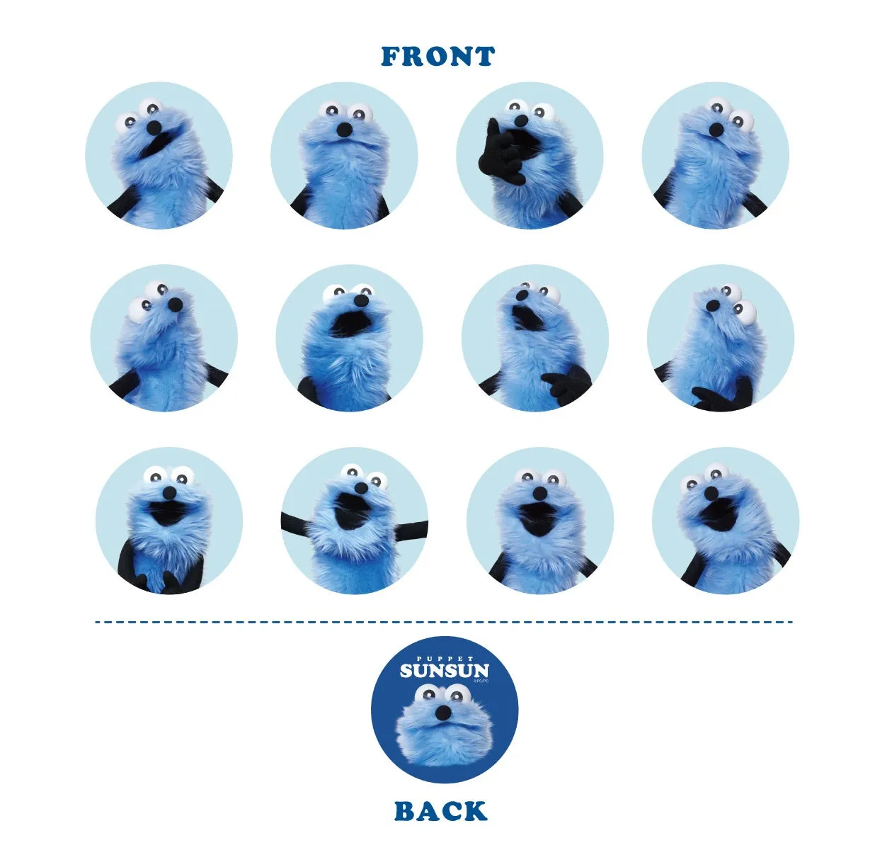 パペットスンスン 絵あわせカード