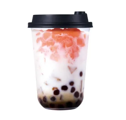 贅沢ピーチラテタピオカの画像