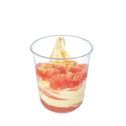 クラウンバニラピーチ＆ピーチパフェの画像