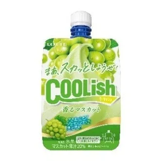 ロッテ クーリッシュ 香るマスカットのパッケージ