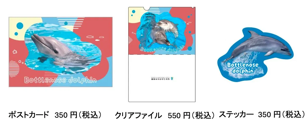バンドウイルカの赤ちゃん記念グッズ