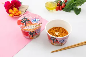 辛ラーメンの大人気レシピが商品化！「辛ラーメン ロゼ カッ...