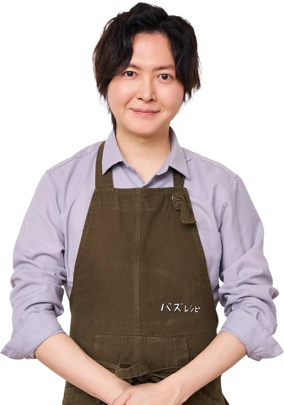 リュウジさん、エプロン姿の料理研究家