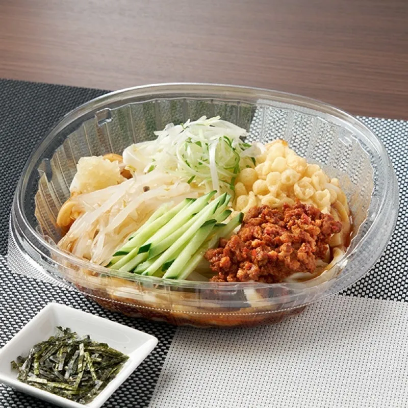 ファミリーマートのまぜ麺、トッピング付き