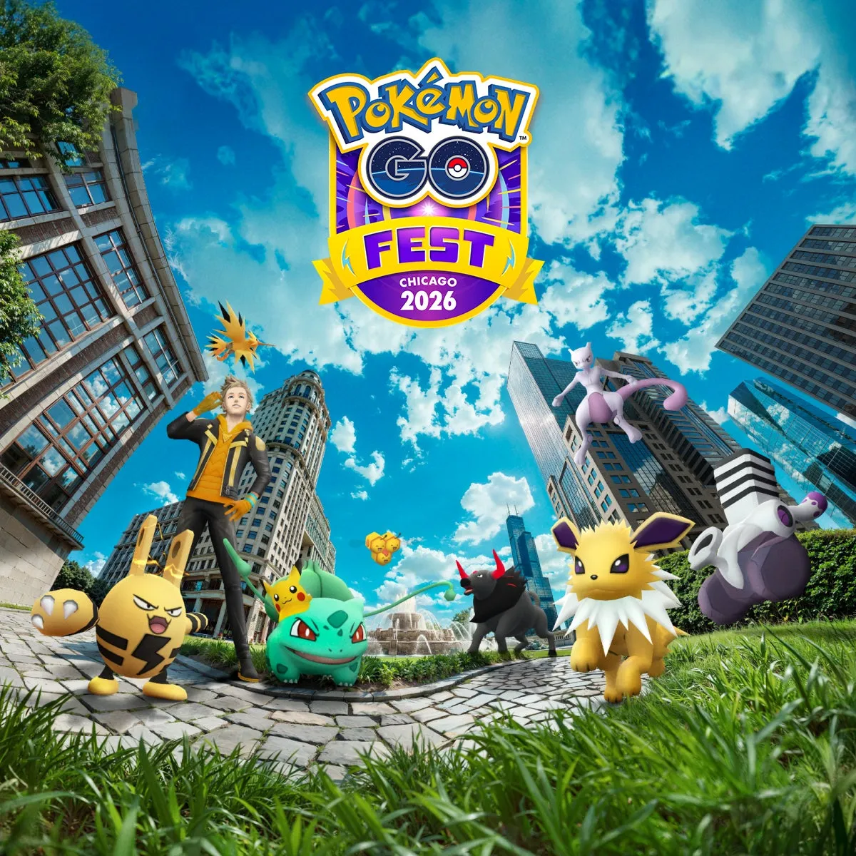 Pokémon GO Fest 2026のキャラクター衣装イメージ
