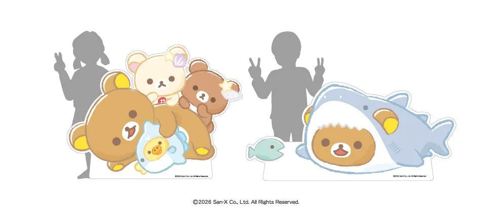 リラックマと仲間たちの等身大パネル