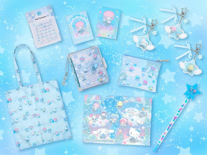 七夕テーマの水色グッズ集合