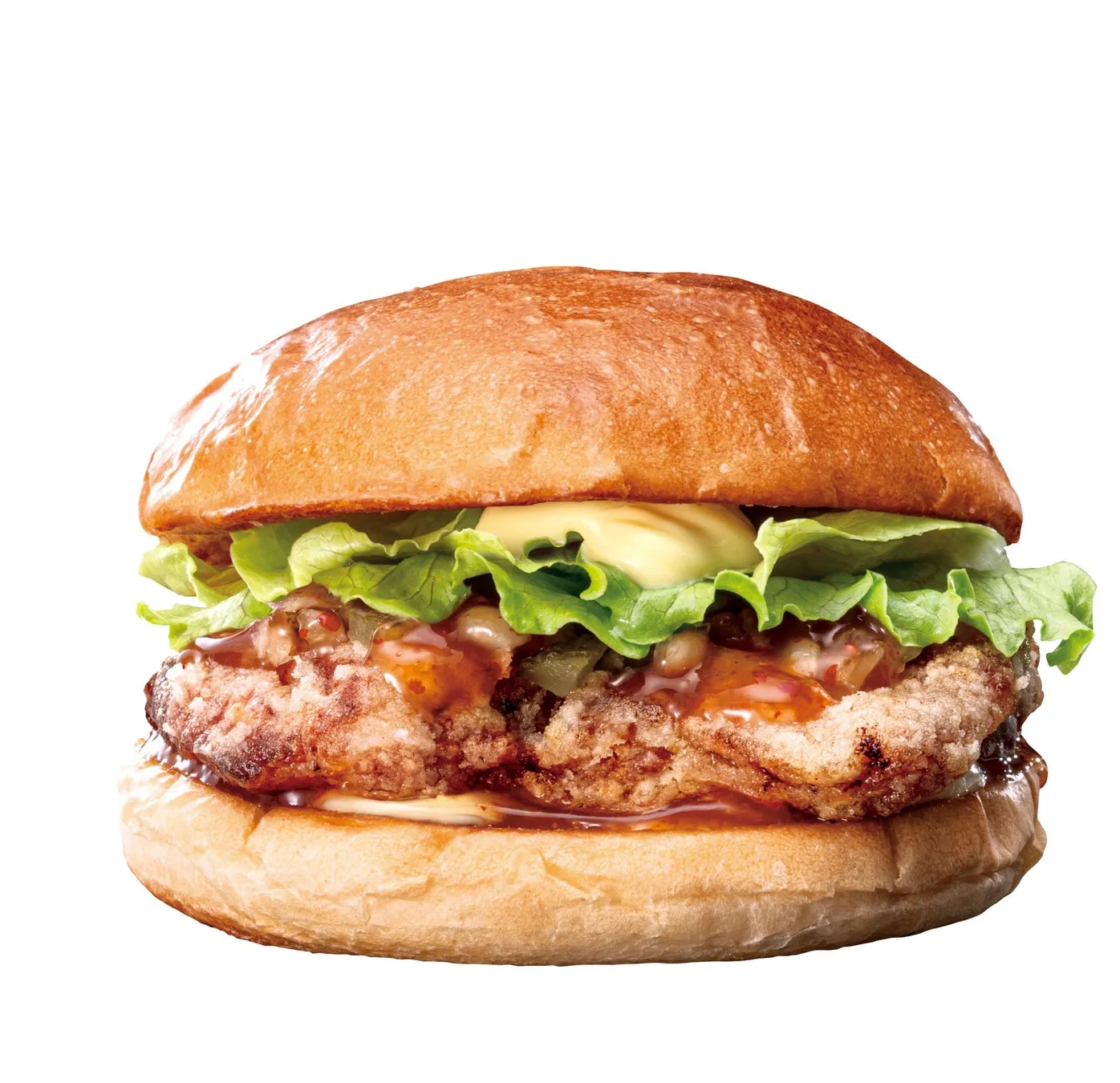 えびとビーフの贅沢バーガー