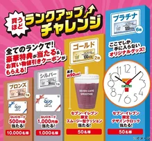 セブン‐イレブン限定！ランクアップで当たる6月の豪華特典キャンペーン