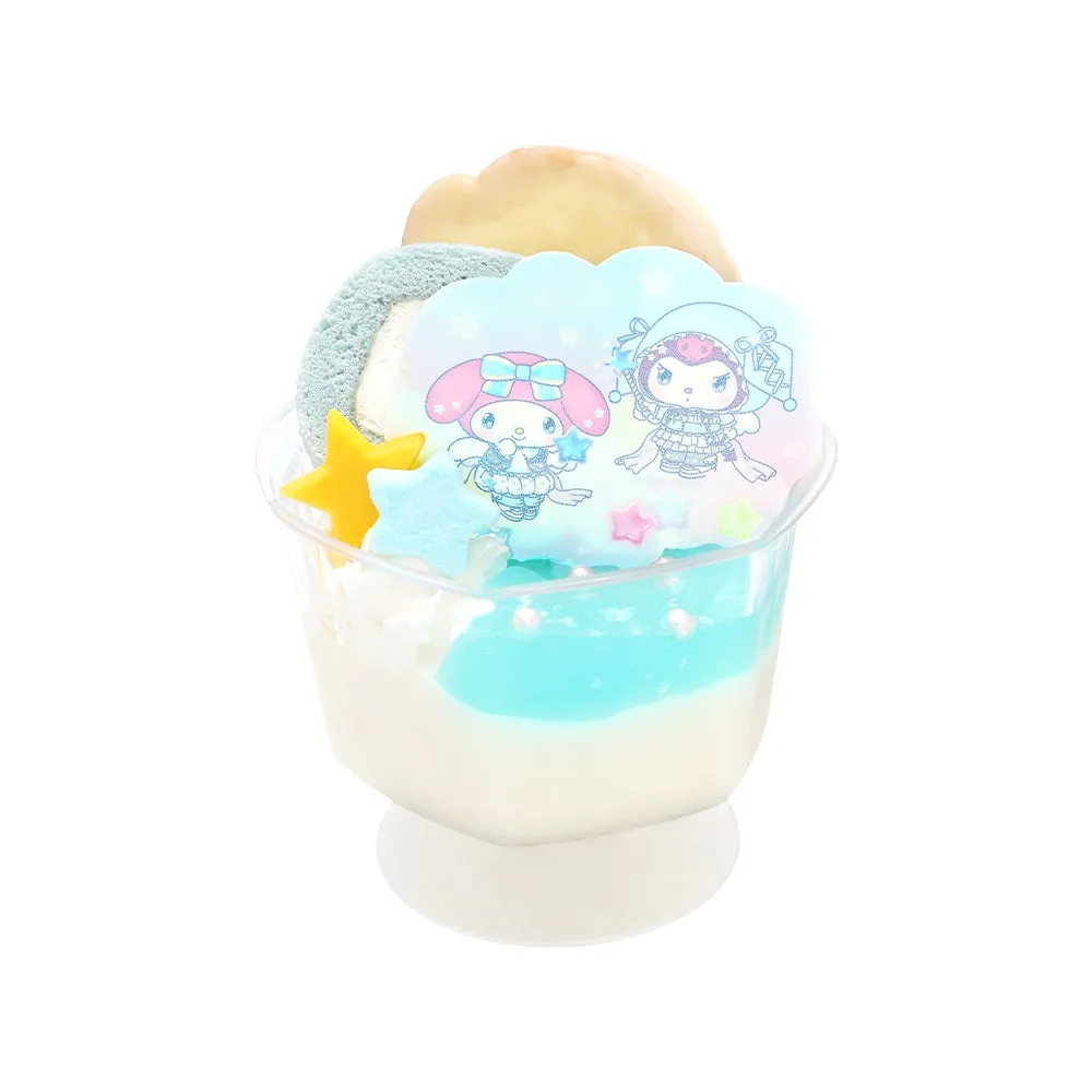 キャラクマイメロディ&クロミのミルキープリンパフェ 950円