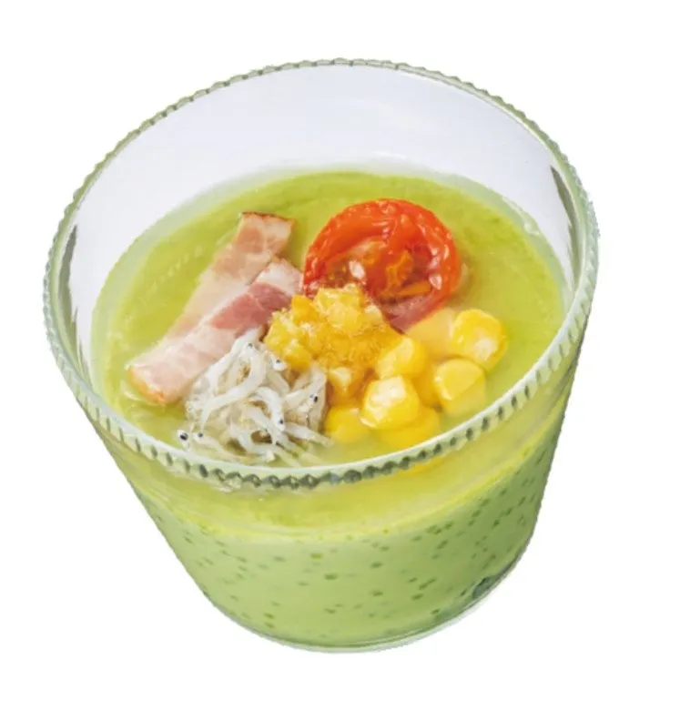 安田女子大学生プロデュースの色鮮やかな料理