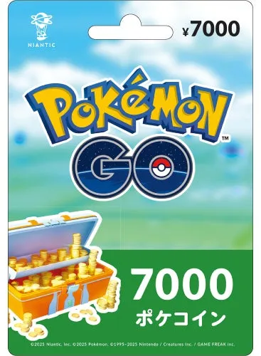 ポケモン GO 7000円ギフトカード