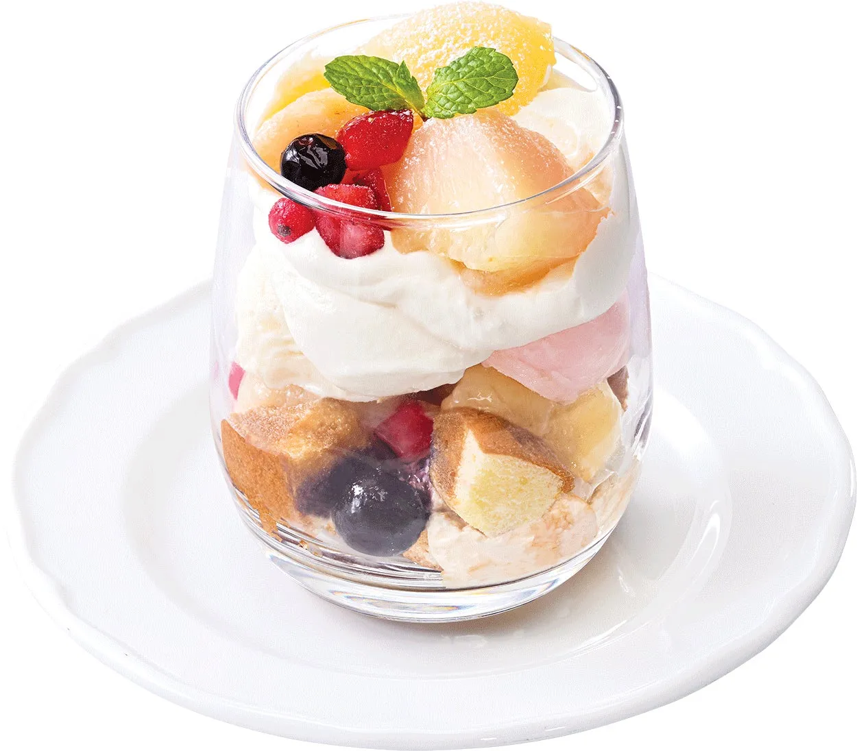 ジョリーパスタの白桃ドルチェ
