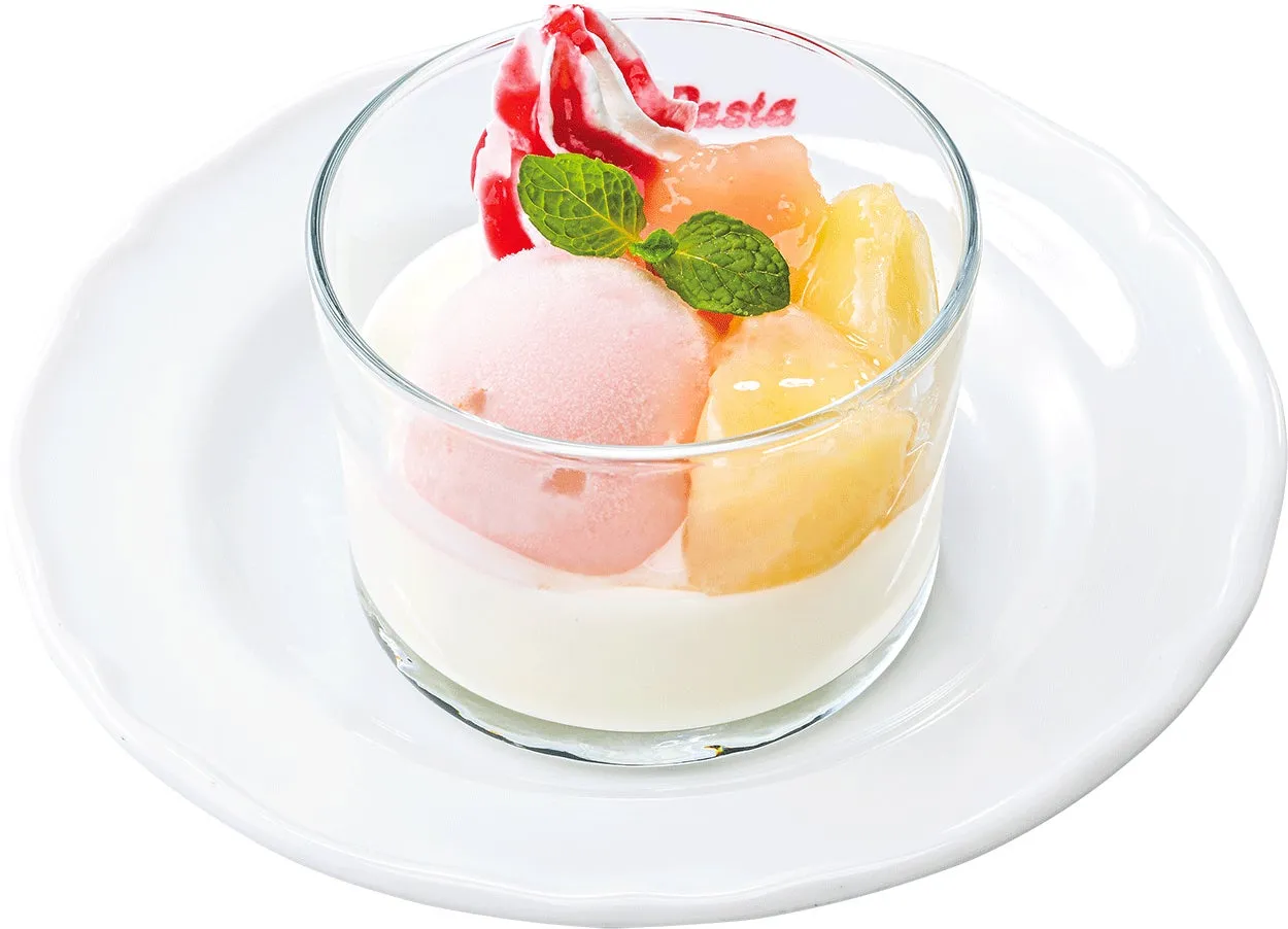 ジョリーパスタの白桃ドルチェ