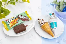 セブン-イレブンから「ワッフルコーン チョコミント」と「ブラックサンダー チョコミントアイス」が新登場！