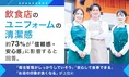 飲食店ユニフォームの清潔感が信頼感・安心感に与える影響調査｜約73％...