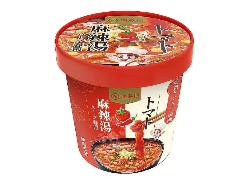 海底撈のトマトスープ春雨のパッケージ