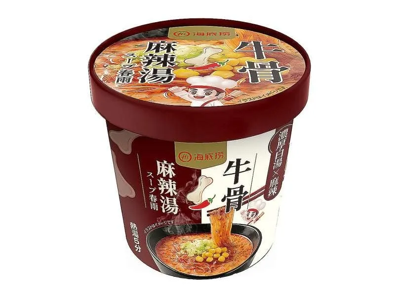 海底撈麻辣牛骨スープ春雨カップ