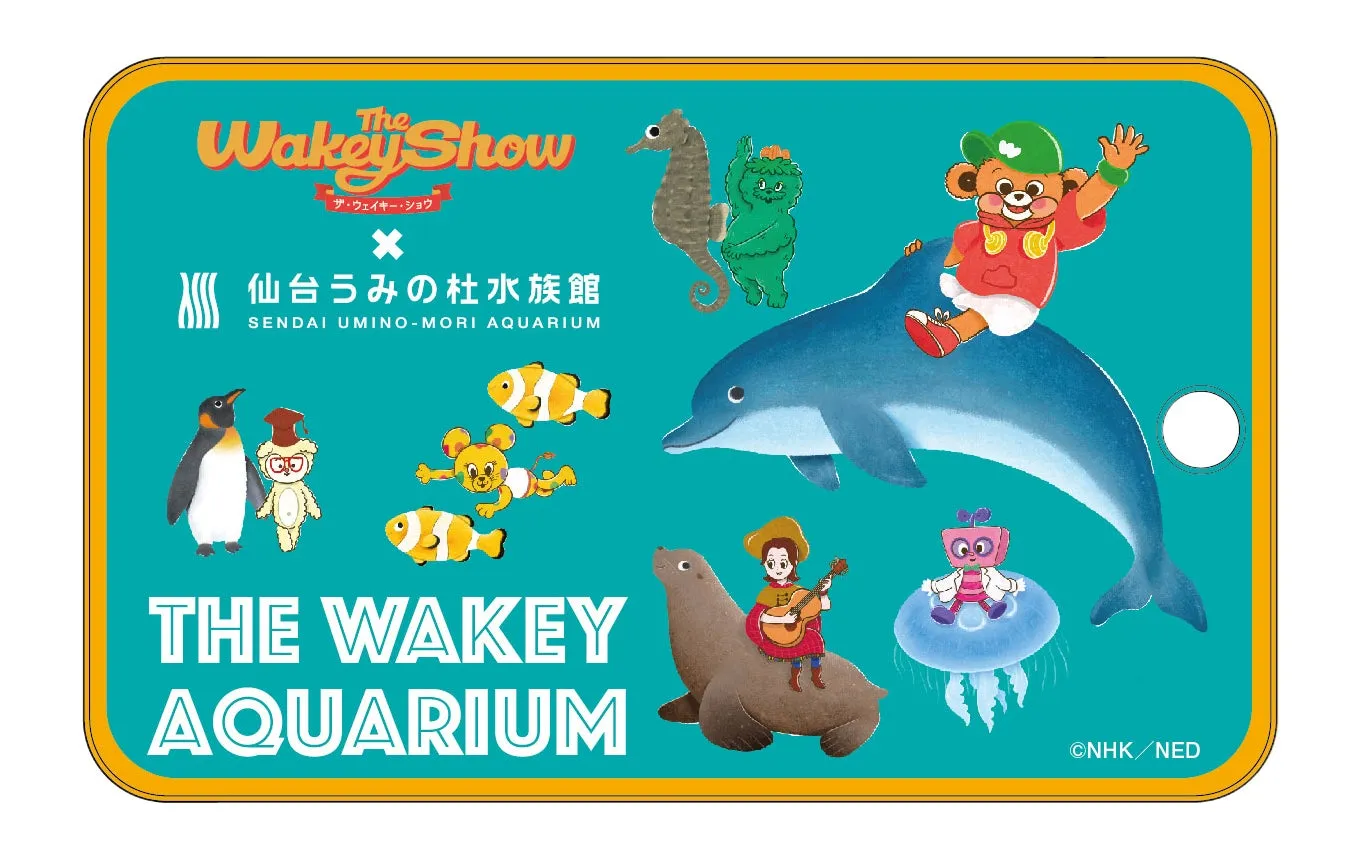 The Wakey Showと仙台うみの杜水族館のコラボイベント画像