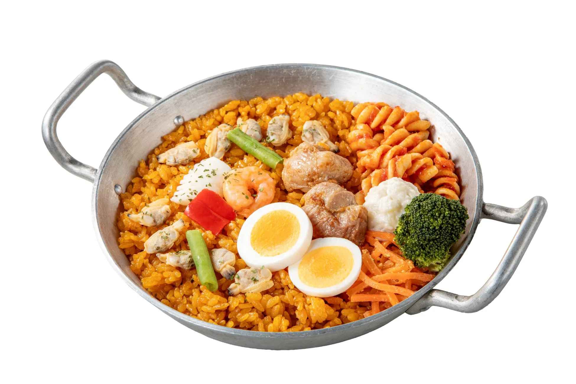 『おはよう朝日です』コラボのパエリア風料理