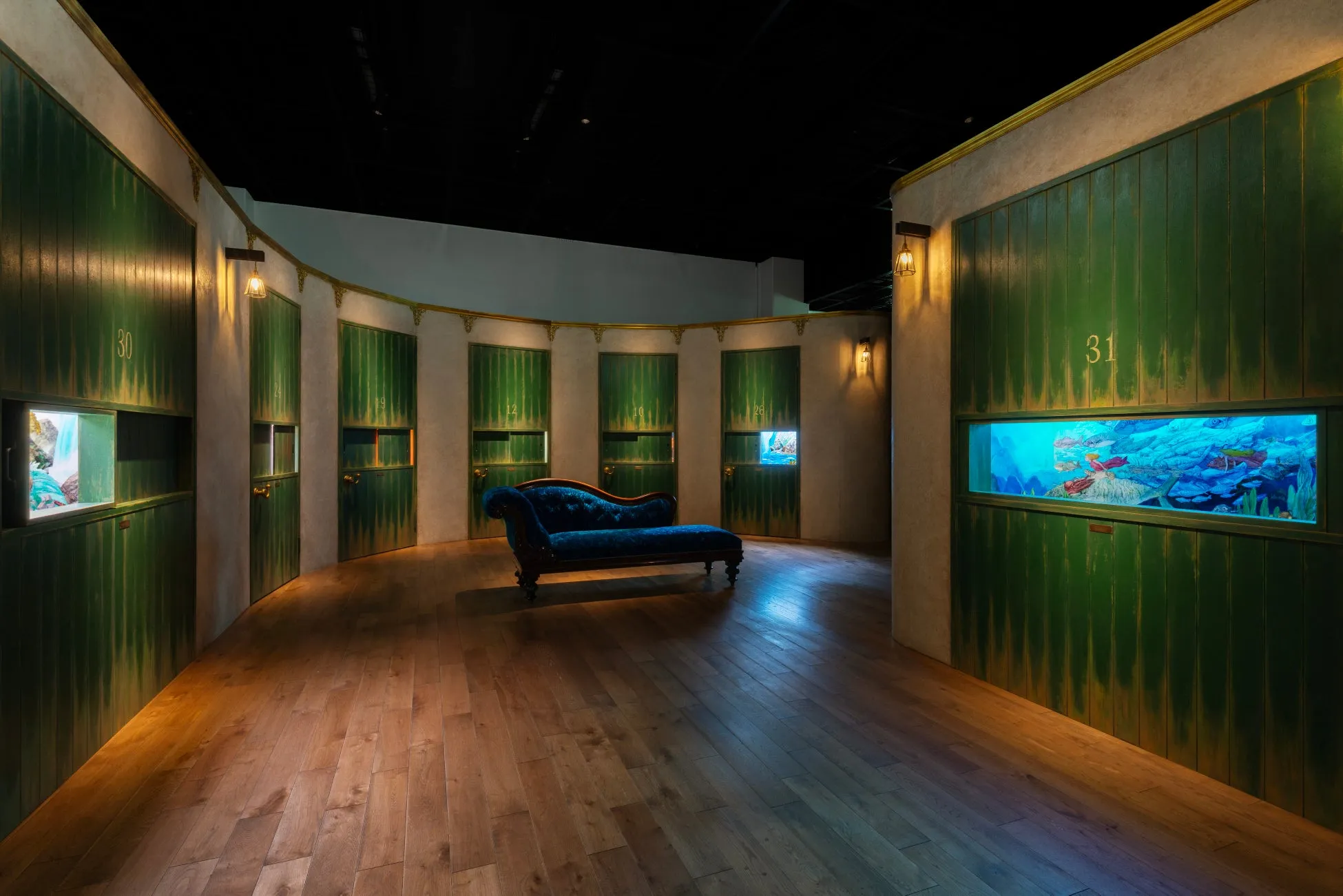 ジブリの大倉庫の新しい展示エリア