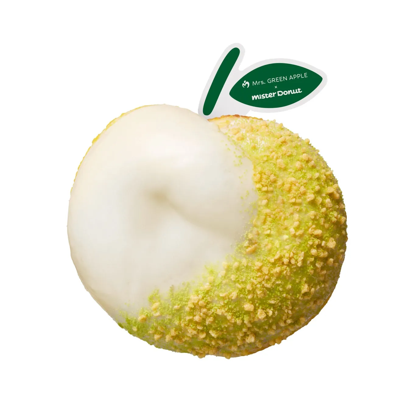 ミスタードーナツとMrs. GREEN APPLEのコラボドーナツ