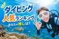 ダイビング体験で憧れる！人気水中シチュエーションランキング