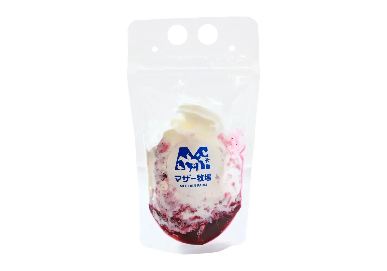 マザー牧場の特製アイスパッケージ