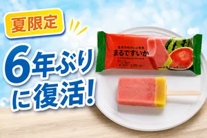 6年ぶりに復活「セブンプレミアム まるですいか」アイスが新...