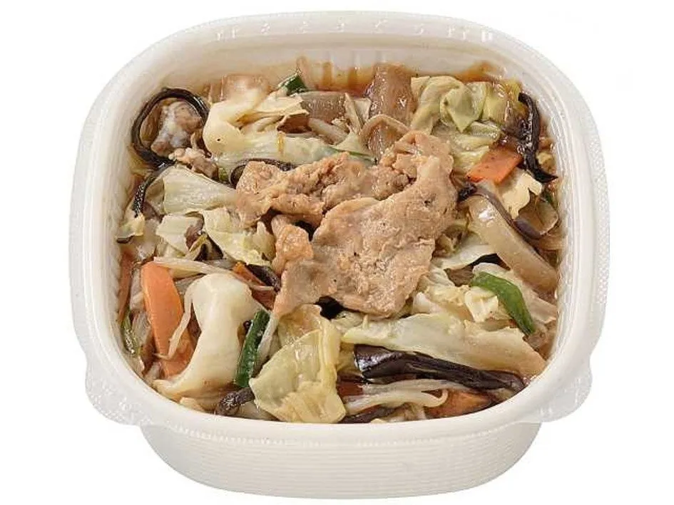 鉄鍋炒めのコク旨野菜炒め丼の画像