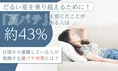 夏バテ経験者は約43%！最新調査から見る対策とは？