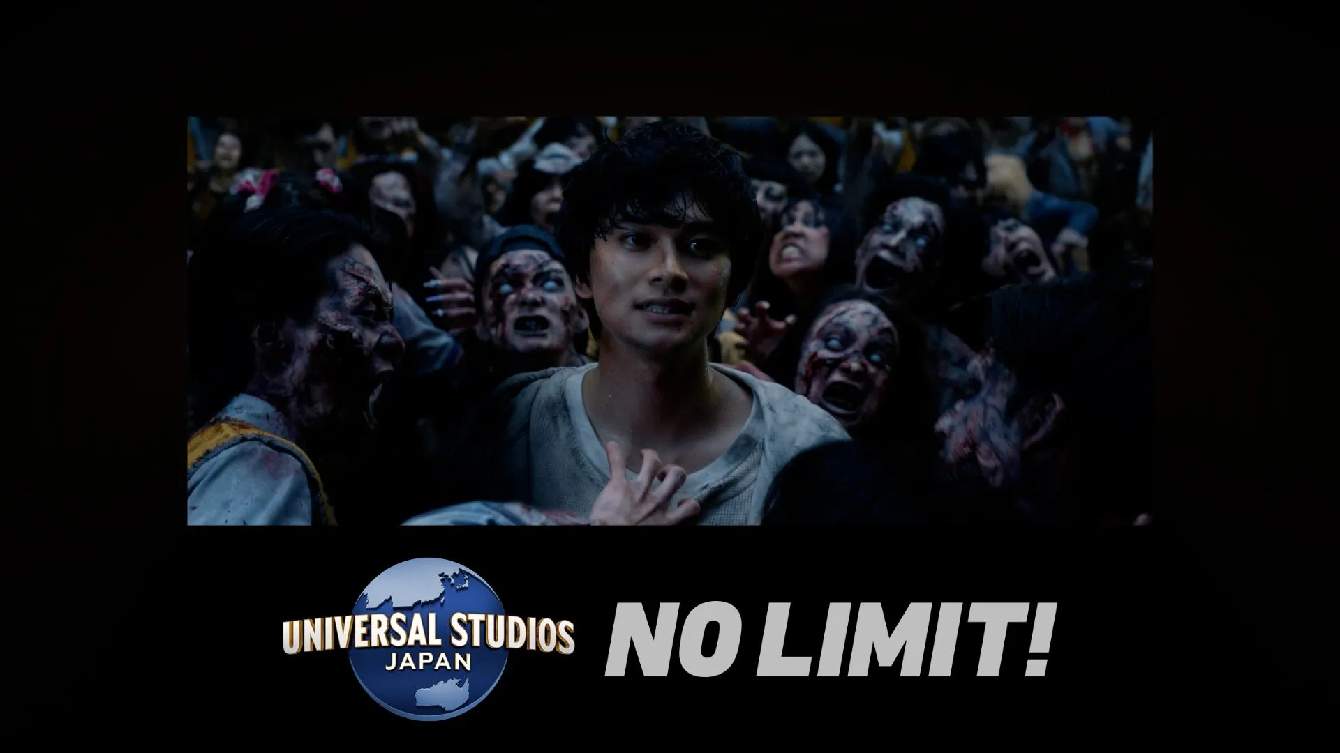 ユニバーサル・スタジオ・ジャパンのハロウィーン・ホラー・ナイトCMのゾンビシーン