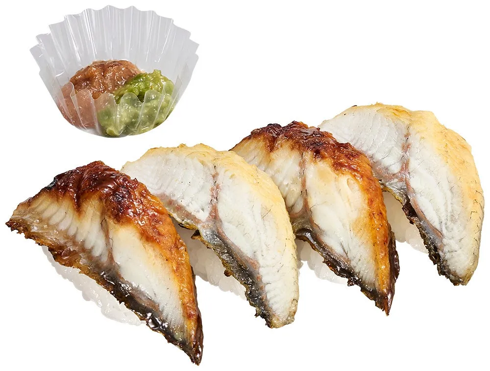 スシローのうなぎ食べ比べ