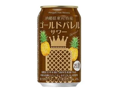 ゴールドバレルサワーの缶画像