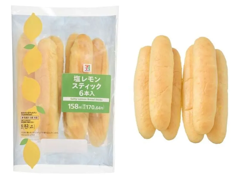 セブン‐イレブン塩レモンスティック6本入