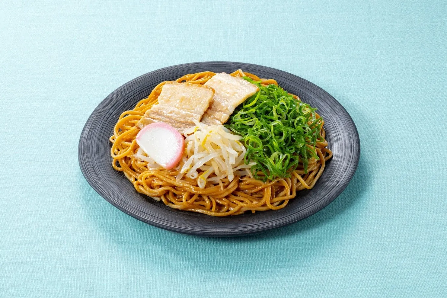 和歌山の焼きそば盛り付け