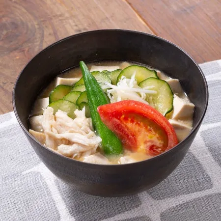 長野県フェアの伝統野菜を使用した料理