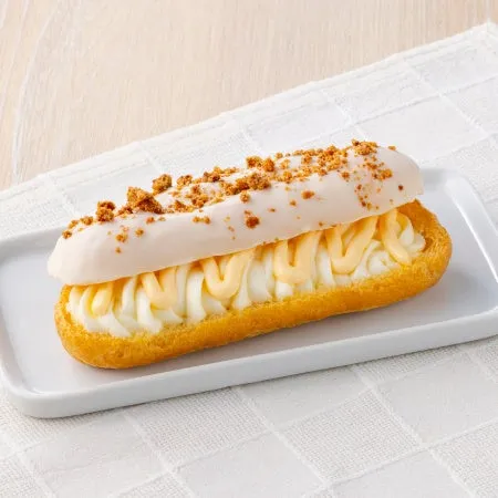 エクレア風のクリームスイーツ