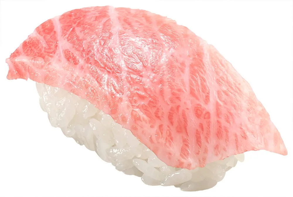 脂ののった大とろ寿司