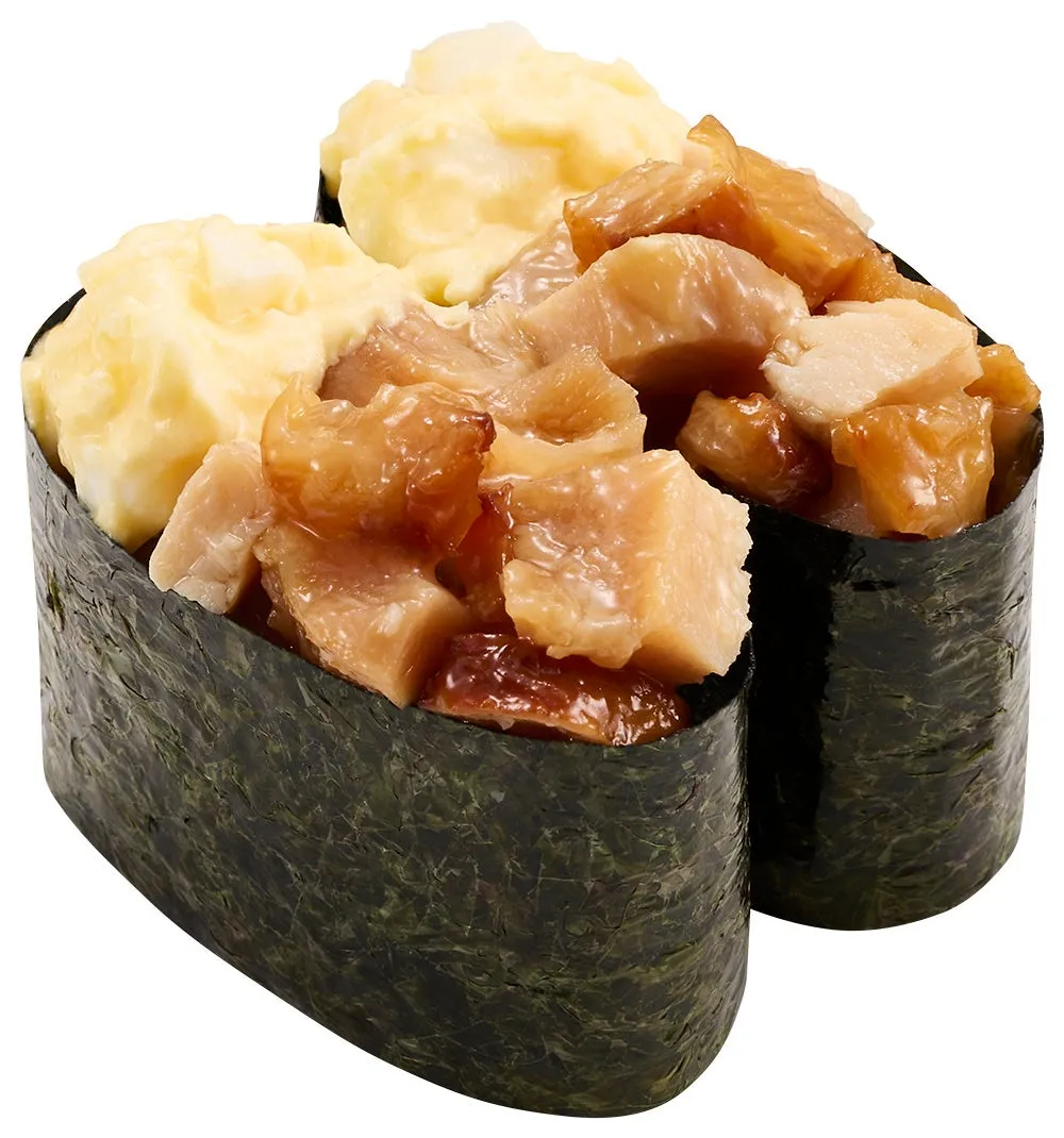 スシローの特別メニューの軍艦寿司