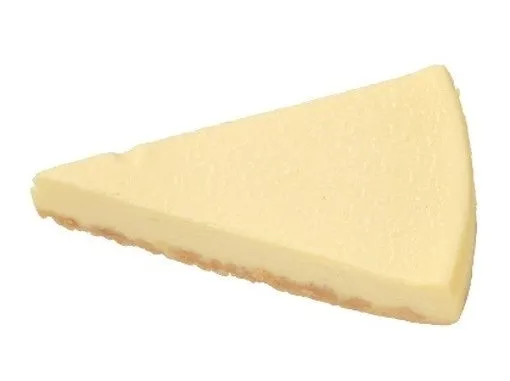 レモンチーズケーキのスライス