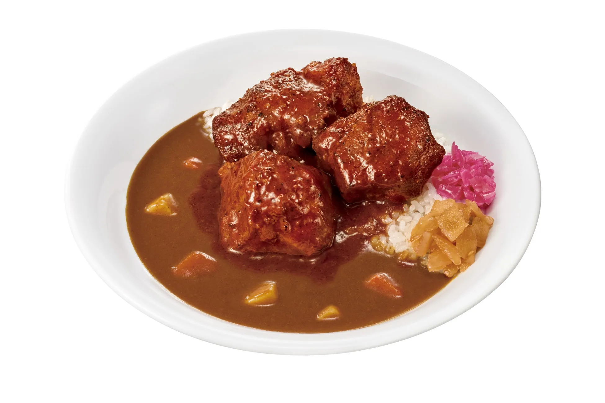 すき家 ポークロックカレー 肉トリプル