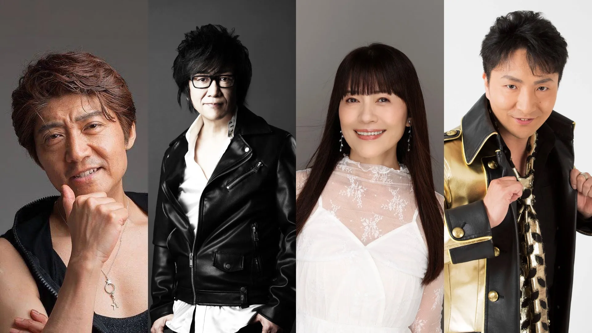 4人の異なるスタイルの人物