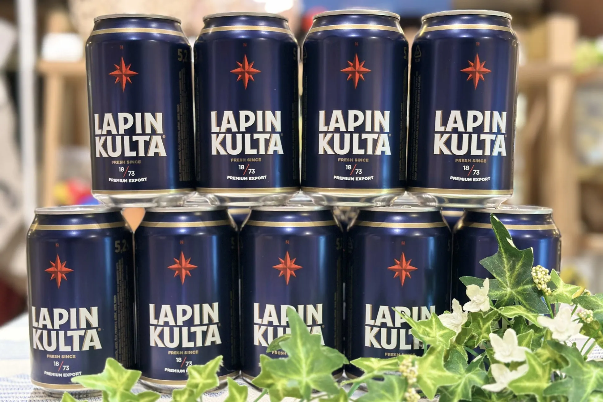 LAPIN KULTAの缶ビール
